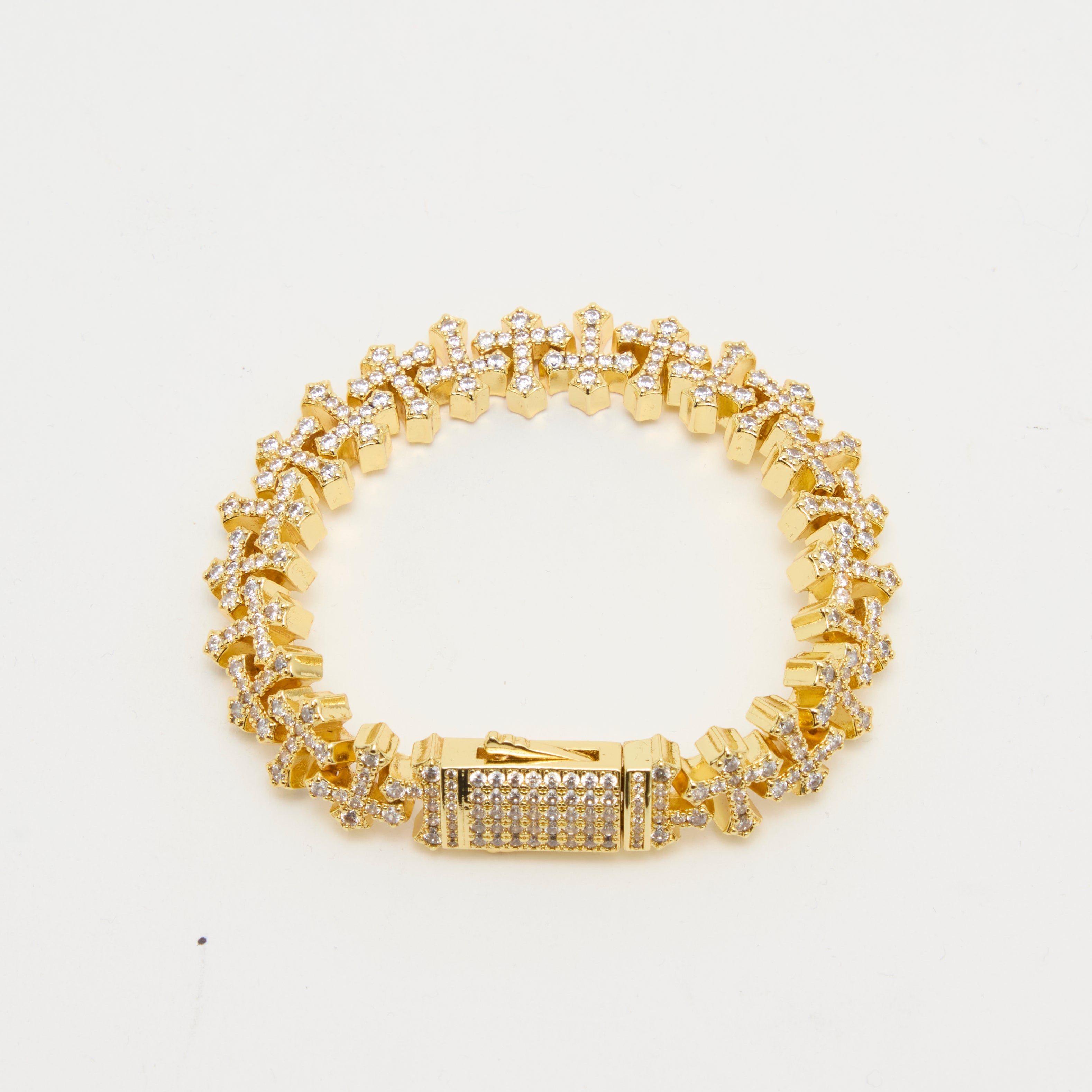 Aurix Cross Link Bracelet