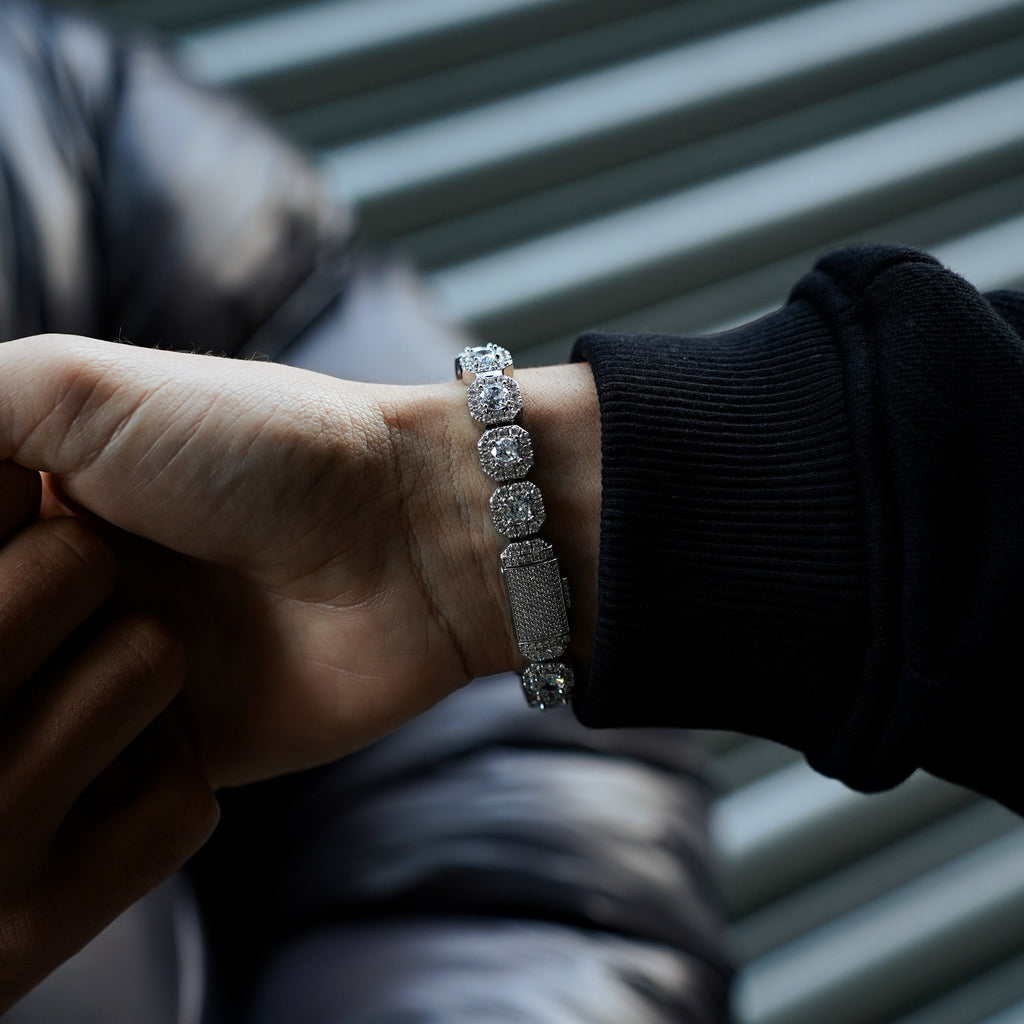 Aurix Diamond Nugget Bracelet