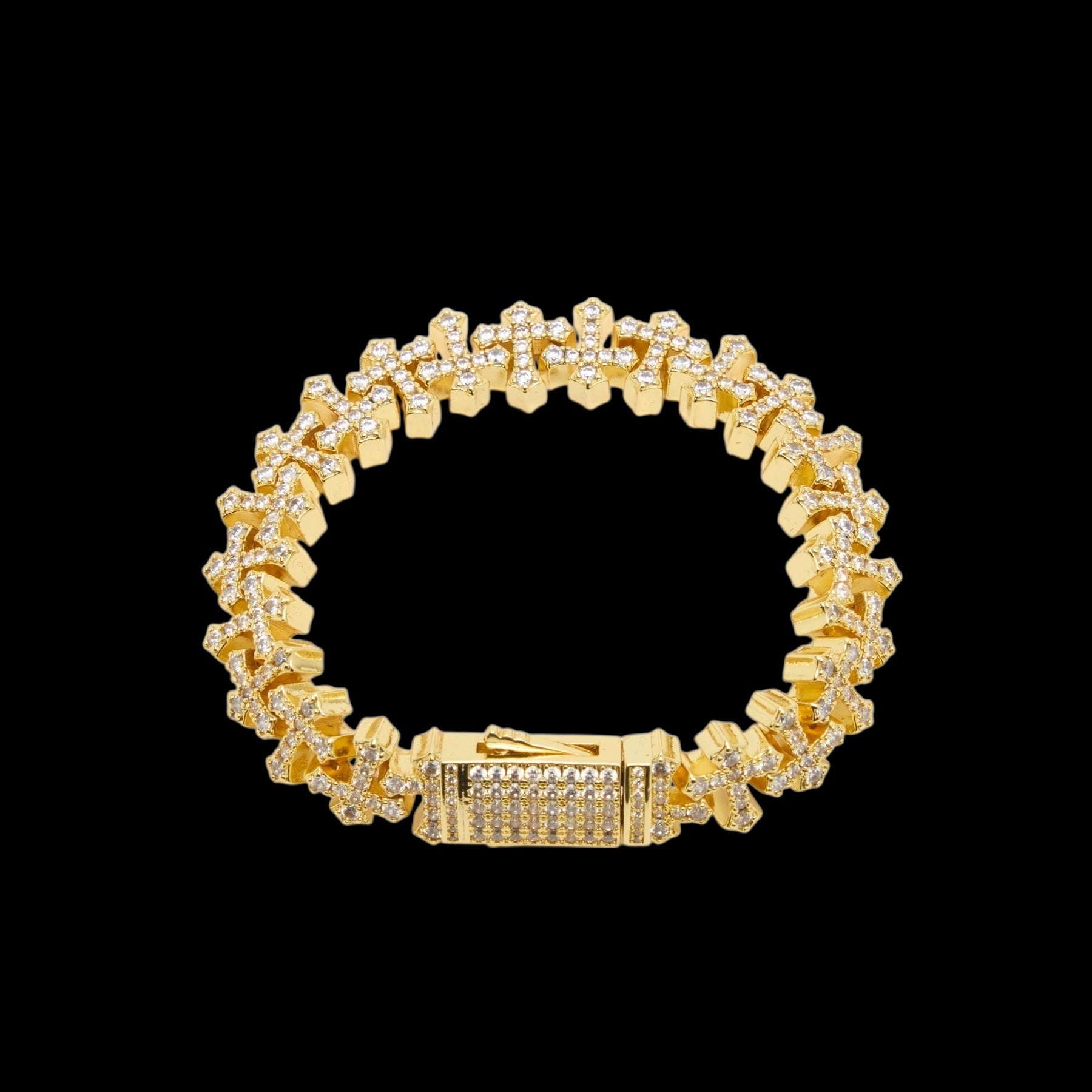 Aurix Cross Link Bracelet